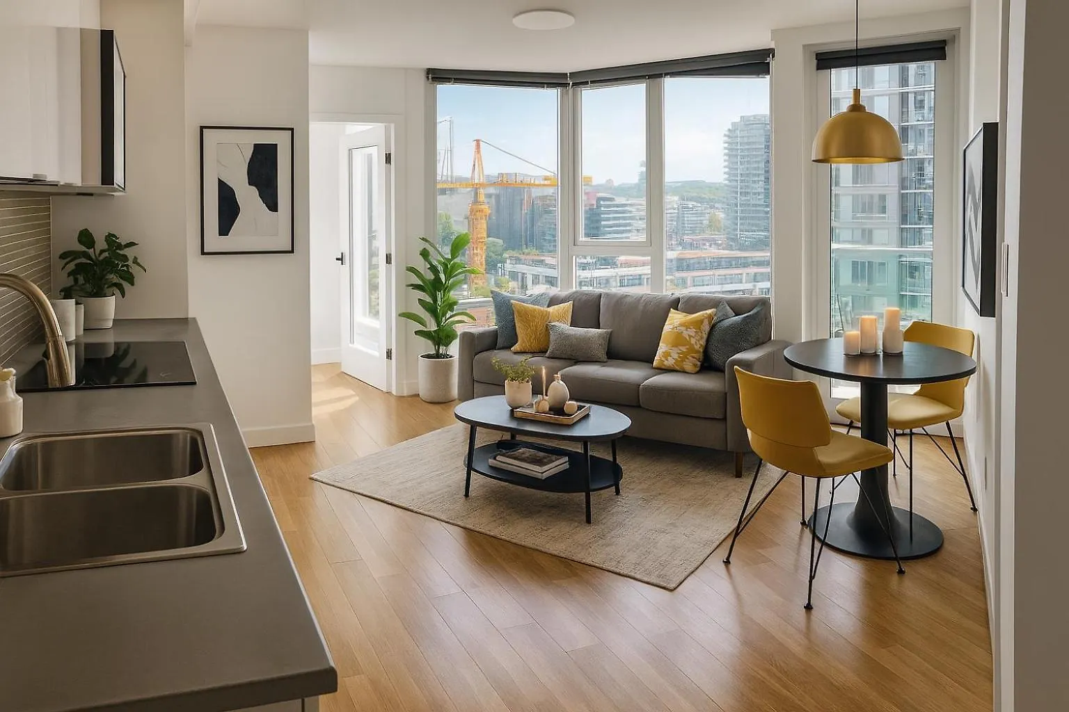 Scenic City Living Elegant 2 Bedroom With Natural Light Βανκούβερ